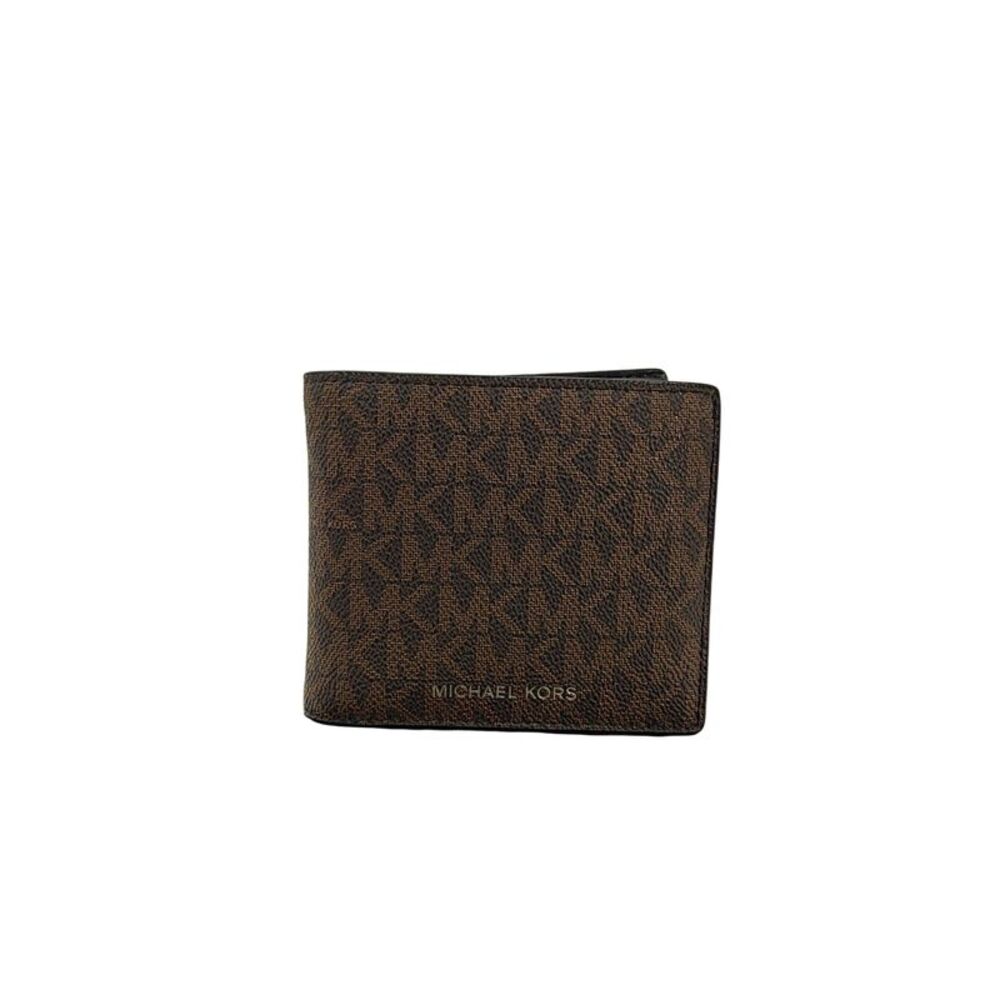Michael Kors Men Men Cooper Billfold Wallet Brown